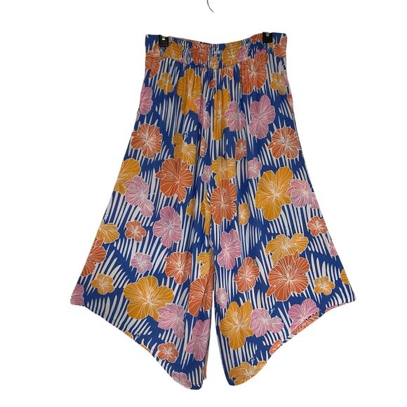 Ava Sky Wide Leg Crop Pants - Large - Picture 2 of 4